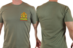 Мужская пограничная футболка хаки-олива
