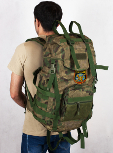 Походный камуфляжный рюкзак с военной нашивкой Афган - заказать в розницу