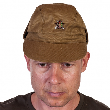 Полевая кепка Афганка со значком "30 лет вывода войск из Афганистана"