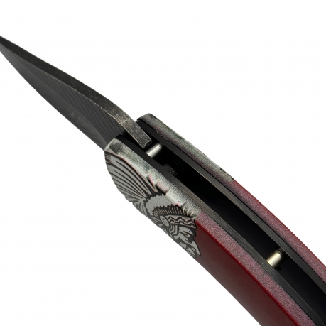 Полевой карманный нож Lion Tools 8578 с гравировкой ZOV на лезвии