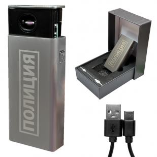 Электронная USB-зажигалка "Полиция" в подарочной коробке