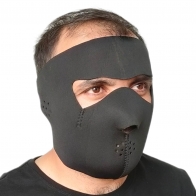 Полнолицевая неопреновая маска Skulskinz Black