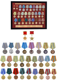 Полный комплект наград СССР для фалеристов