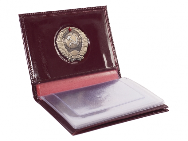 Купить портмоне для документов с гербом СССР