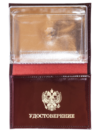Портмоне-обложка для удостоверения с жетоном «МВД» с доставкой