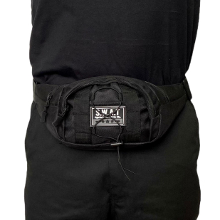 Поясная тактическая сумка SWAT (черная)