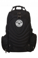 Практичный черный рюкзак с нашивкой ОПЛОТ Спецназ