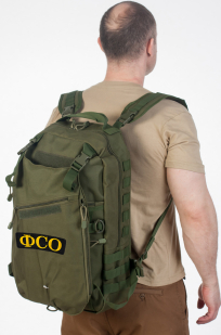 Практичный рейдовый рюкзак с нашивкой ФСО - заказать в розницу