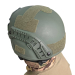Пуленепробиваемый композитный шлем спецоперации ACH MICH NIJ IIIA Ops-Core (олива)
