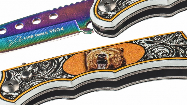 Раскладной нож Lion Tools 9504 (Мексика)