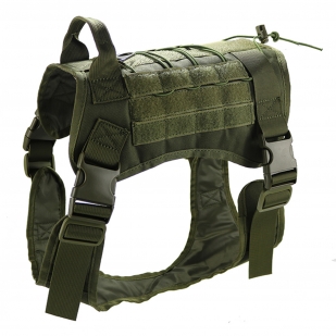 Разгрузочный жилет для собак K9 Tactical (хаки-олива)