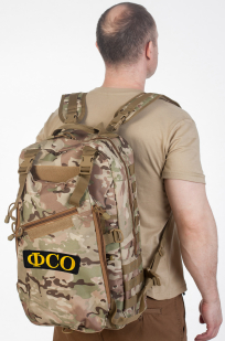 Рейдовый армейский рюкзак с нашивкой ФСО - заказать в подарок