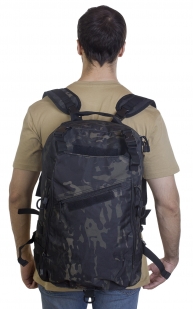 Рейдовый рюкзак камуфляж Multicam Black (15-20 л)