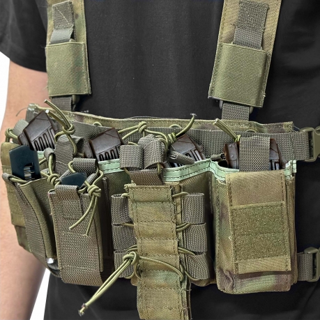 Ременно-плечевая система с подсумками (мох) Ременно-плечевая система с подсумками (мох)