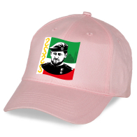 Розовая надежная бейсболка с Рамзаном Кадыровым