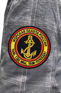 Клетчатая рубашка Морская пехота