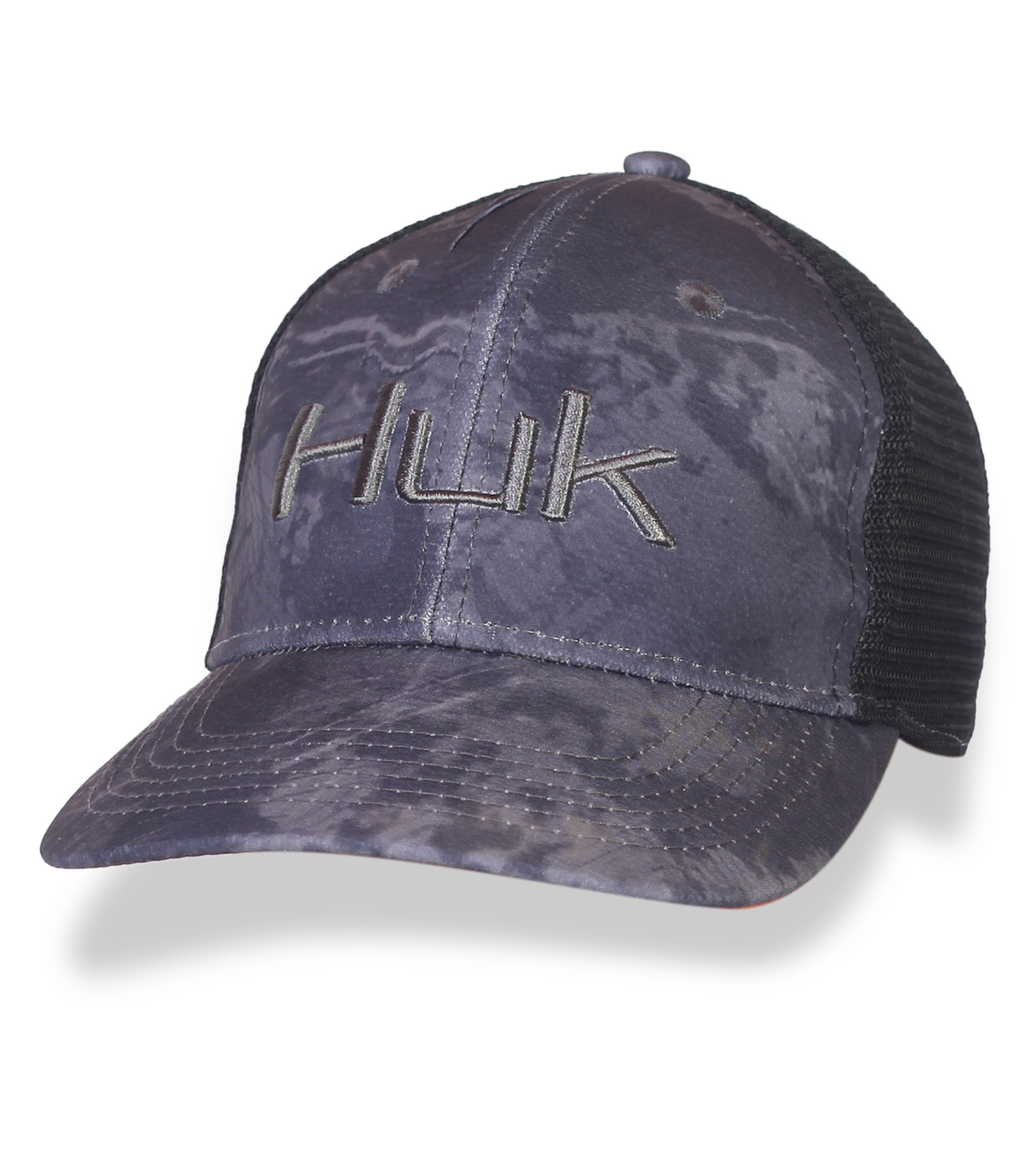 Серая бейсболка HUK с сеткой для вентиляции. Популярная модель на весну-лето для парней и мужчин №20033*