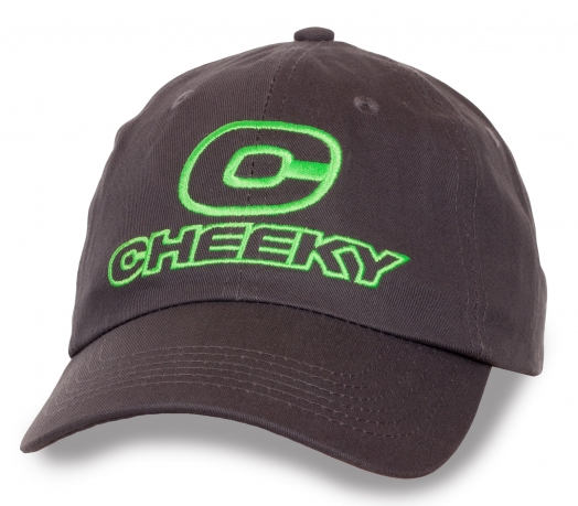 Серая бейсболка CHEEKY
