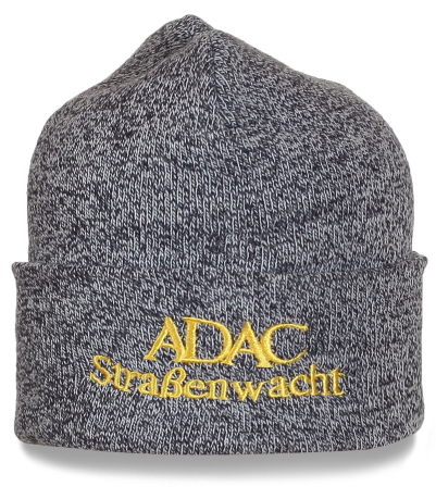 Серая шапка Adac Strabenwacht