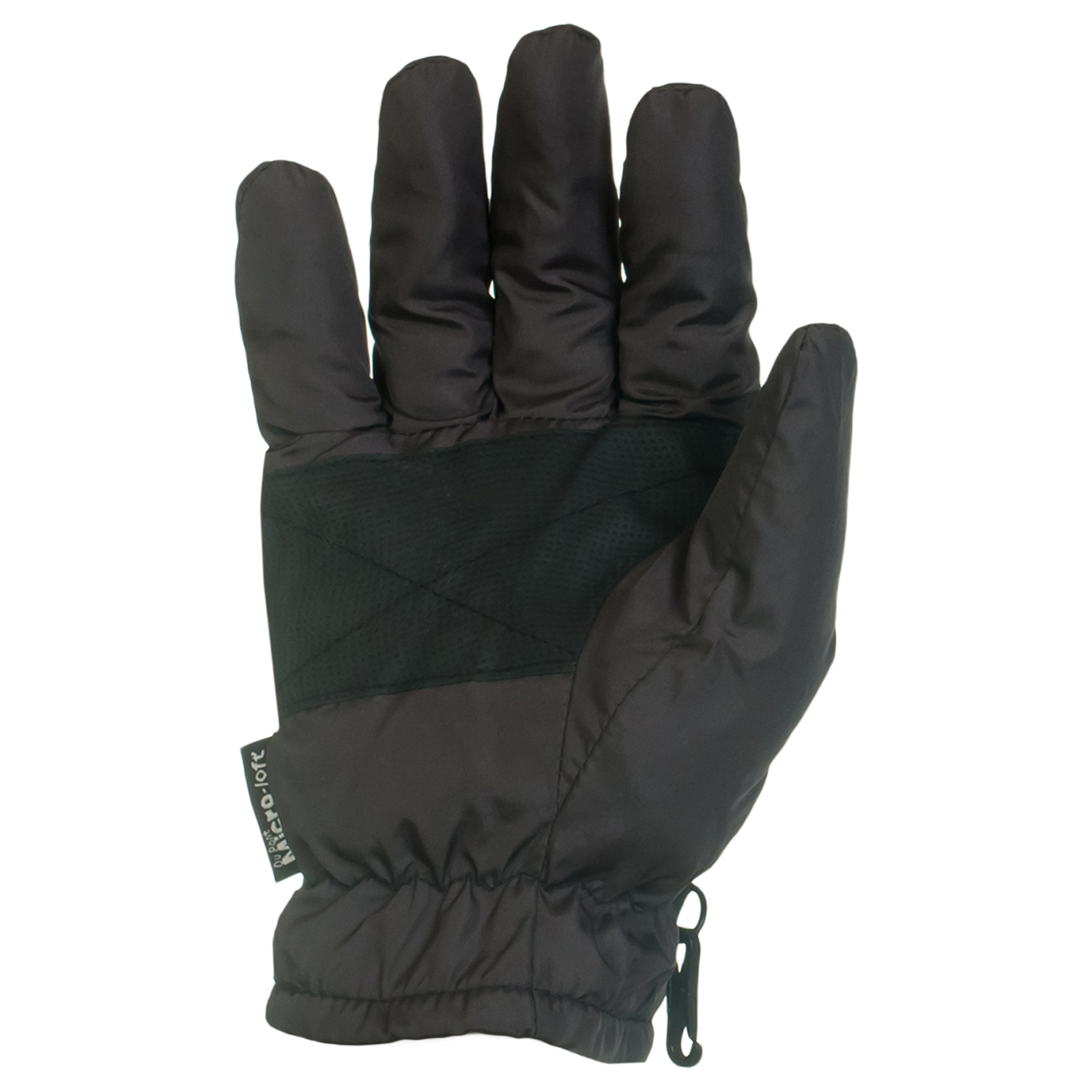 Купить серые перчатки с вставками на ладонях по экономичной цене