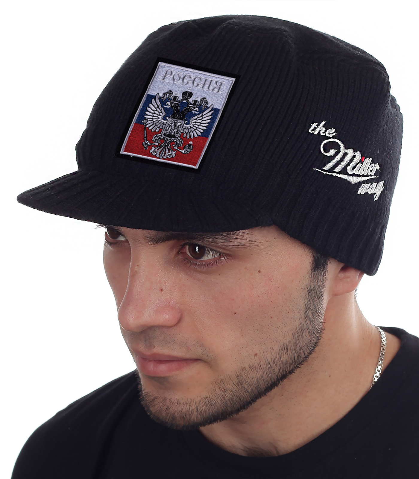 Купить теплую шапку мужчине – коллекция Miller Way вас впечатлит Сколько стоит вязаная кепка? В интернет магазине Военпро крутые модели по 699 р