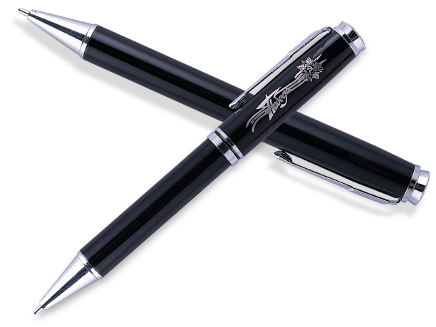 Классическая шариковая ручка "Победа" с удобной клипсой