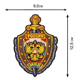 Отличные шорты с эмблемой "Полиция России"