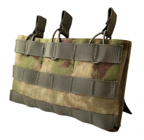 Штурмовой подсумок 2.0 на 3 магазина (защитный камуфляж) Штурмовой подсумок 2.0 на 3 магазина (защитный камуфляж)