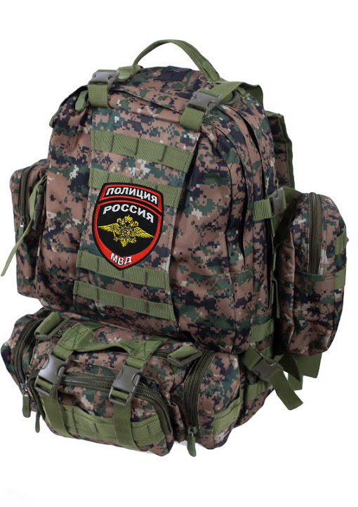 Купить штурмовой тактический рюкзак с нашивкой Полиция России по экономичной цене
