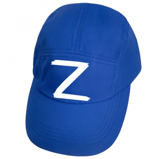 Синяя бейсболка с символом Z