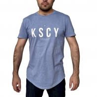 Синяя футболка мужская KSCY