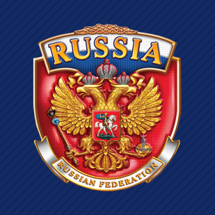 Синяя кепка Russian Federation