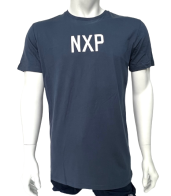 Синяя мужская футболка NXP