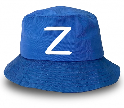 Синяя панама со знаком Z