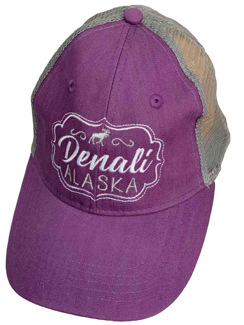 Сиреневая бейсболка Denali ALASKA №6309