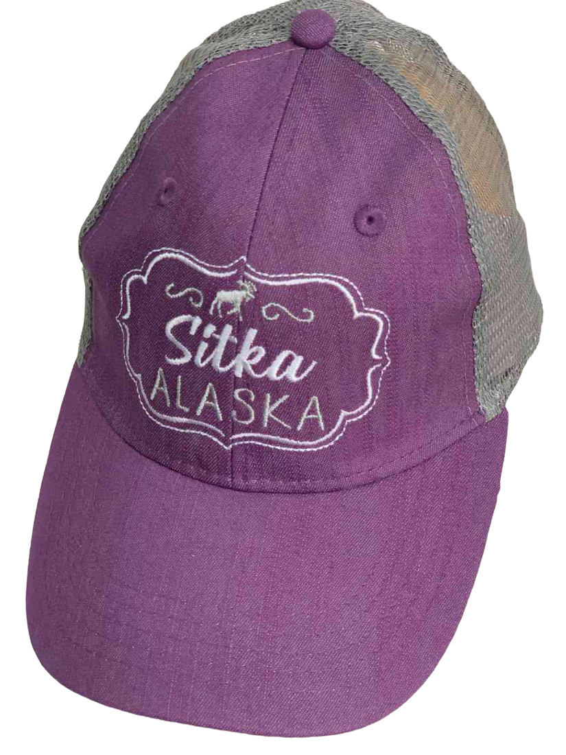 Сиреневая кепка с сеткой Sitka Alaska №6325
