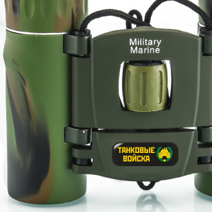 Складной бинокль Military Marine 8x21 Camo "Танковые войска"