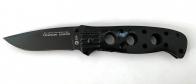 Складной нож K-25 черного цвета