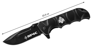 Складной нож "МЧС" с гравировкой заказать в Военпро
