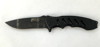 Складной нож MTech Extreme с черным лезвием и рукоятью
