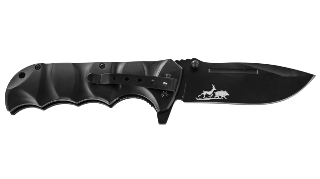 Складной нож охотника (с гравировкой) из лучшей стали