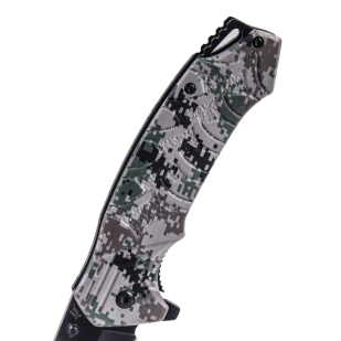 Складной нож с клинком танто Cold Steel 213 Tanto Camo от Военпро