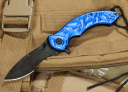 Складной нож с темляком Lanyard BL Half-Serrated Tactical Knife - купить с доставкой илисамовывозом