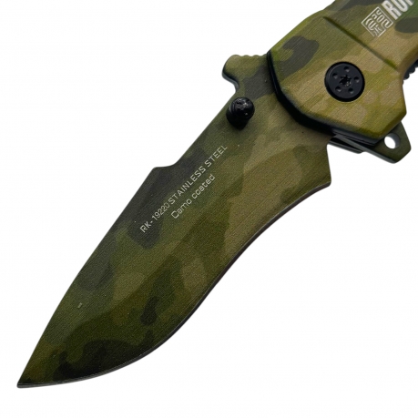 Складной нож со стеклобоем RUI Tactical 19220 (Защитный камуфляж)
