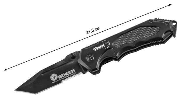Складной нож танто Boker Plus D036 - размер