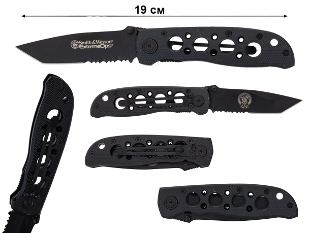 Складной нож танто Smith & Wesson Extreme Ops CK5TBS