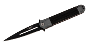 Складной нож Covert Black Plain UZK-FDR-009