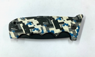 Складной нож Walther с яркой рукоятью