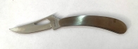 Складной оригинальный нож Stalnless серого цвета