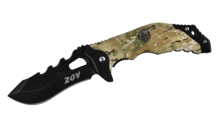 Складной тактический нож с символикой ZOV